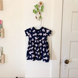 Puppy pattern dress